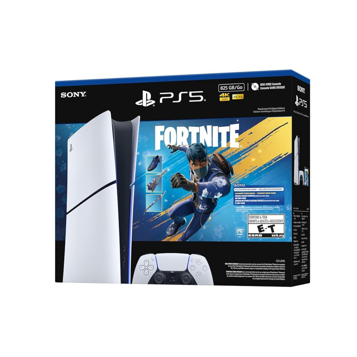 Juega Play Station 5 Slim - Edición digital de 825 GB: Paquete Caos Floreciente de Fortnite 4 Juega Play Station 5 Slim - Edición digital de 825 GB: Paquete Caos Floreciente de Fortnite - Image 4